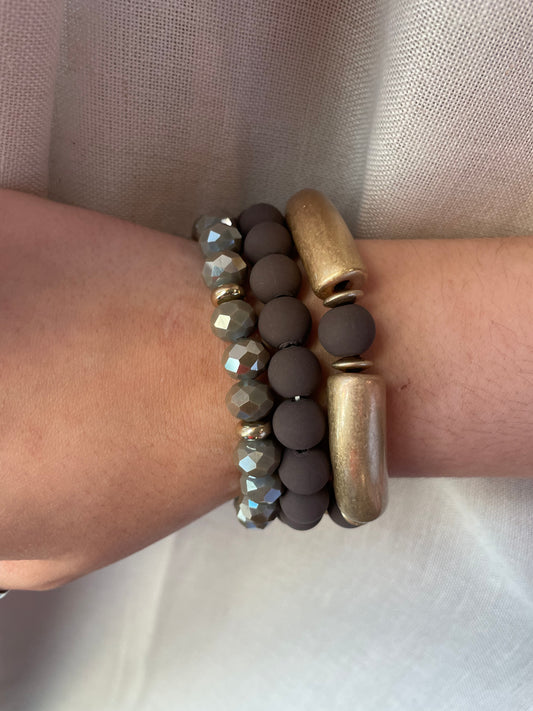 Stacked Stretch Bracelets