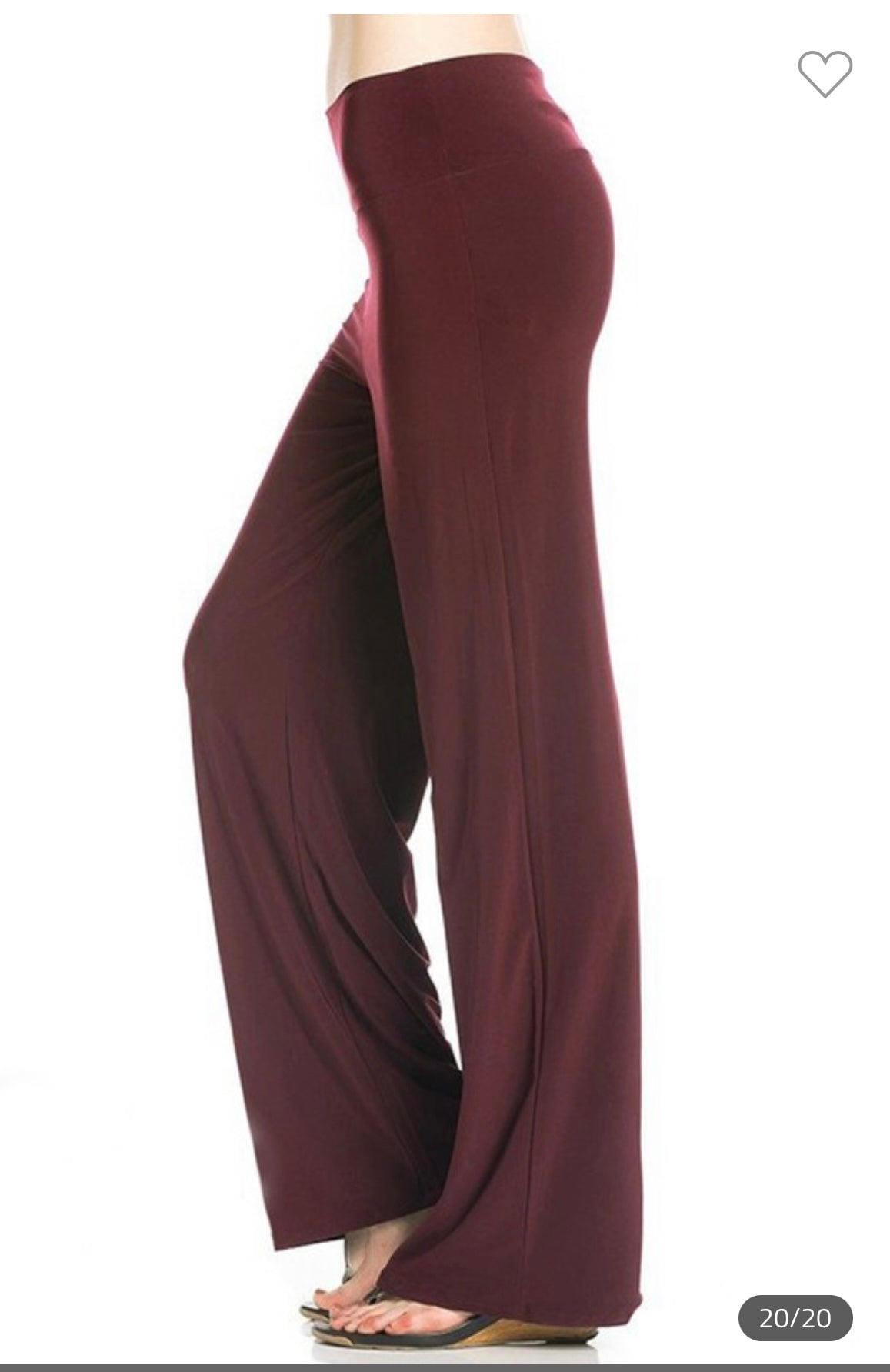 Plum Palazzo Pants