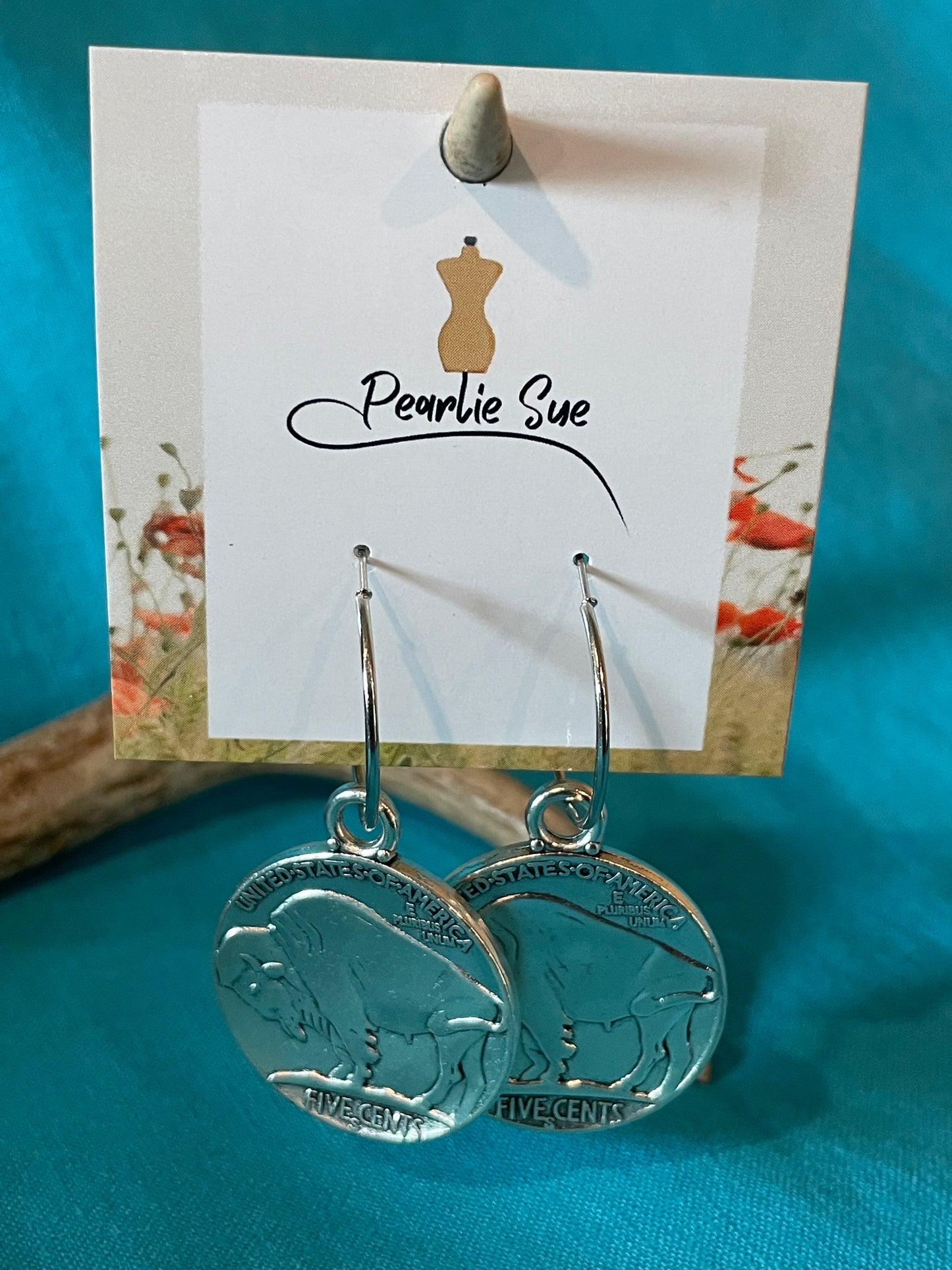 Buffalo Nickel Earrings